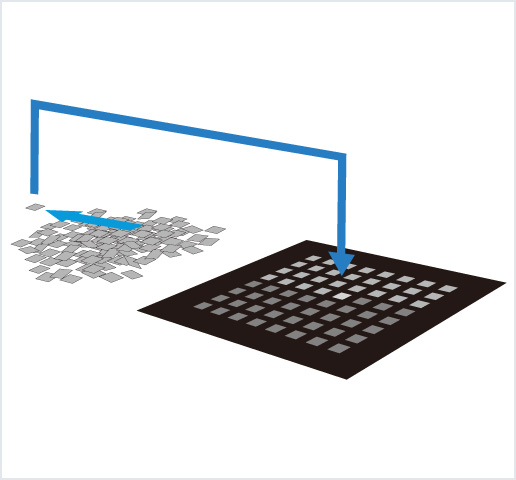 ［Image］Tray setter： 小尺寸单片用托盘排列机